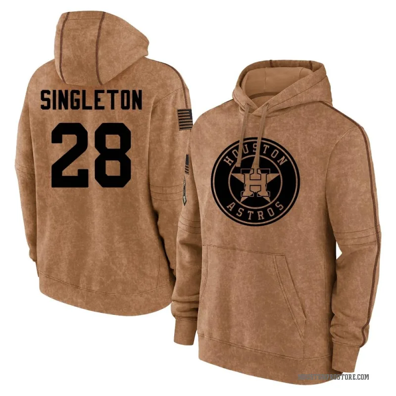 Jon Singleton Hoodie | Authentic Houston Astros Jon Singleton Hoodies ...